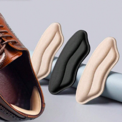 2 pares de topes para tacones, almohadillas reductoras de talla de zapatos para hombres, previenen el roce, adecuados para zapatos deportivos