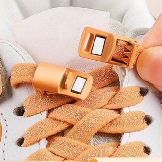 1 par de cordones elásticos holgados sin atar, para zapatillas, unisex