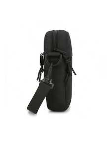 One Piece, Customized Multi-Functional Shoulder Bag, Simple Business Handbag, Large-Capacity Square-Shaped Bag Strap, Vacation School, Summer Continues, Black Nylon Business Casual Personalized Gift, Dad And Husband Backpack, Leather Bag, Homeless Person Bag, Gift Bag, Camping Hanging Bag - Black - View 6