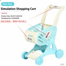 1 pieza Modelo realista de carrito de compras 2025, Carrito de compras de supermercado - Regalo de cumpleaños - Regalo de Navidad - Regalo perfecto