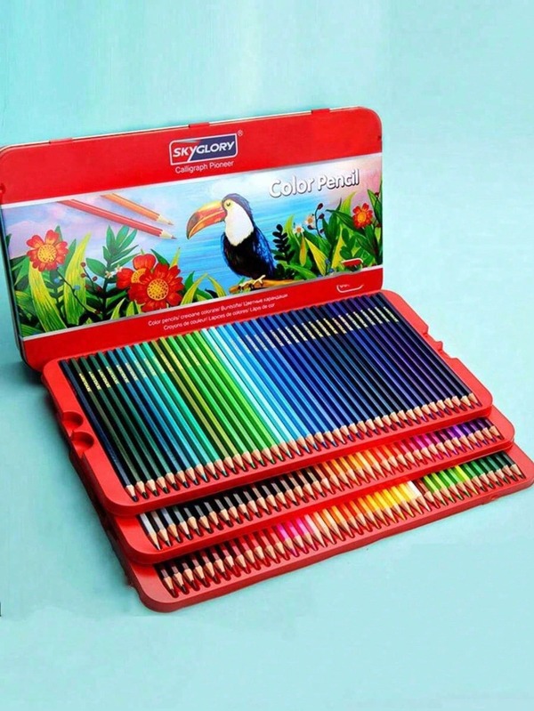2026 Smiski 24/18/12 Color Pencil Set For Students, Writing, Drawing, Sketching, Graffiti, Color Pencils, School Office Accesorries Stationery Supplies For Women Desk, Prizes, Gifts, Back To School Season 2026 Planners
