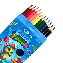 Pack de 12 Lápices de Colores Premium – Colores Brillantes, Trazos Suaves y Máxima Durabilidad para Dibujar, Pintar y Crear sin Límites - Multicolor - Ver 5