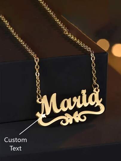 1 buc colier personalizat cu pandantiv cu literă engleză și decor fluture, colier elegant cu plăcuță de nume, accesorii personalizate bijuterii aniversare, Ziua Îndrăgostiților, Anul Nou, cadou de ziua de naștere, colier simplu pentru prietenă