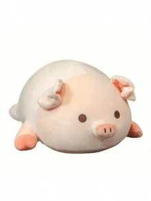 Muñeca de peluche de cerdo linda, peluche suave de animal de peluche, decoración de cerdo rosa para habitación, sofá, gran regalo para niños, Acción de Gracias, boda, Navidad, Año Nuevo, Día de San Valentín para niños y niñas - Multicolor - Ver 7