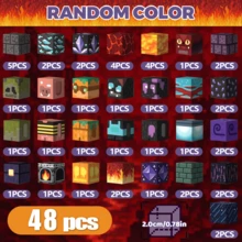 2025块磁性积木，磁性洞穴世界建筑积木立方体玩具套装，STEM教育感官玩具，3岁以上男孩女孩的最佳礼物 - 彩色 - 查看 14