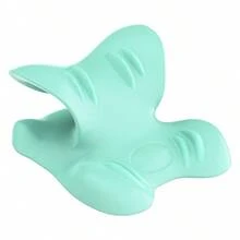 1 件颈肩放松器、颈椎牵引装置和颈椎矫正器、脊椎按摩枕颈部拉伸器 - 新綠色 - 查看 7