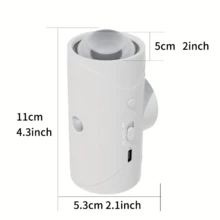 4pcs Motion Sensor Night Light With RGB Color Changing LED, Auto On/Off Closet Lamp, Magnetic Base, USB-Rechargeable, Dimmable Ambient Lighting For Hallway, Bedroom, Desk - Energy-Efficient Indoor Light With Motion Detection, Rechargeable Night Light Motion Sensor, Bedroom Lamp, Sleek Design, Durable Build, Smart Home - 4pcs - 查看 3
