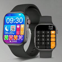 2025 Silicone Strap Smart Watch For Men, 2.02" HD Screen, Call Answering/Dialing, Step Counting, Calorie Tracking, Multi-Sport Modes, Incoming Call/Message Alerts, Full-Screen Touch For Android/IOS, Elegant Gift