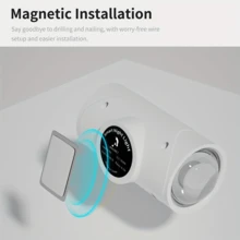 2pcs Motion Sensor Night Light With RGB Color Changing LED, Auto On/Off Closet Lamp, Magnetic Base, USB-Rechargeable, Dimmable Ambient Lighting For Hallway, Bedroom, Desk - Energy-Efficient Indoor Light With Motion Detection, Rechargeable Night Light Motion Sensor, Bedroom Lamp, Sleek Design, Durable Build, Smart Home - 2pcs - 查看 7