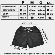 Kit 2 Shorts de Praia Masculino Sea ado Jet Sky Combo Bermudas Tactel Piscina - Bronze - Visão 4