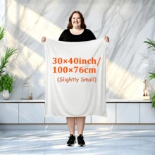 1pc Deer Pattern Flannel Blanket Ultra-Soft Plush All-Season Cozy Throw, Brown Deer Design, Multi-Purpose Sofa Bed Camping Travel Blanket, Contemporary Style Gift For Christmas, Halloween, Birthdays, Housewarming Durable Easy Care Four Seasons Universal Multifunctional Blanket/Perfect Gift, 280GSM Blanket With Modern Aesthetic Design And 2D Printing Technology Is An Ideal Companion For Sofa Napping, Traveling Camping, Home Decoration And Office Embellishment. A Thoughtful Gift For Thanksgiving, Christmas, Valentine's Day, Father's Day, Mother's Day And Other Festivals Special Moments Such As Birthdays, Weddings, Anniversaries And More. Exclusive Gifts For Family Members, Partners, Parents, Grandparents Or Dear Friends. They Are Perfect For Beds,  Living Rooms, Offices, Beaches,Newly Expanded Themed Collections To Meet A Variety Of Styles And Scenar. - 彩色 - 查看 8