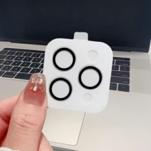 9D Tempered Glass Camera Lens Protector, Suitable For IPhone 17 Pro/17 Pro Max, Ultra-Thin Anti-Scratch, Auto-Adsorption, Anti-Fingerprint, Multiple Colors Available, Set Combination - Multicolor - View 14