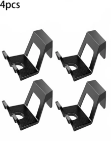 Support mural universel pour casque et manette - Support de casque de jeu pour Nintendo Switch/PC, support en ABS économisant l'espace avec tapis en silicone, options de 2/4/6 pièces - Multicolore - Voir 9