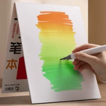 Papel profesional para marcadores Marvy 8K/A4, adecuado para dibujo a mano, anime, pintura, estudiantes de arte, rotuladores, cuaderno de bocetos, papel para dibujar, papel para caligrafía - A4 - Ver 6