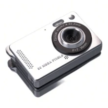 新款4K数码相机，2.8英寸屏幕，700mAh电池，16倍光学变焦，适合成人、青少年和学生使用，价格实惠，可用于视频和摄影。 - M08 銀色 - 查看 9