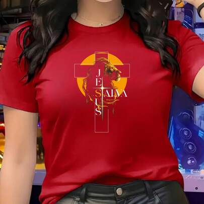 Camisa estampa 100% algodão feminina e masculina moda verão manga curta