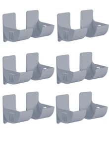 2/4/6/8/12 Holeless Garbage Bag Storage Racks, Wall-Mounted Kitchen Storage Racks, Garbage Bag Racks, Wall-Mounted Kitchen Organizers, Shelves On The Wall For Kitchen Storage, Food, Garbage Bag Storage Racks, Space-Saving, Wall-Mounted Design, Available In Various Colors, Halloween, Kitchen, Essential For Living Room Home Storage