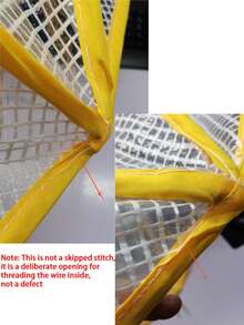 1个可折叠植物防霜罩，带4个地钉，花园温室罩，隔热保温，防鸟防虫，适用于高架蔬菜水果床，耐候性强（49 * 38 * 22 厘米） - 彩色 - 查看 7