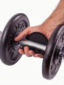 1 Pair Black 4-Finger Fitness Gloves For Deadlift, Bench Press, Pull-Ups, Dumbbell Workout, Anti-Slip & Wear-Resistant, Protect Hands - Multicolor - View 6