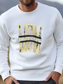 Mens Vintage 90s University Of California Berkeley Sweatshirt -  Mom Logo Sweatshirt - 白色 - 查看 1