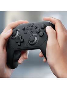 NS2 Pro Controller 遊戲手把 高效能操作 輕巧設計 握持優化 穩定連線 僅支援Nintendo Switch 2 黑色 - 黑色 - 查看 4