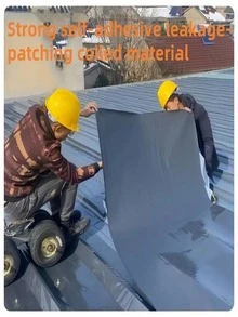 1/2pcs Waterproof, Heat-Resistant, Anti-Rust Super Sticky Repair Tape, High Temperature Resistant, Suitable For Home And Factory, Metal Surface, Roof And Iron Sheet Crack Sealing, Leak Prevention, Household Goods - Multicolor - View 10