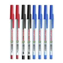 Set Of 8 Compactor 07 Ballpoint Pens – Blue, Black, Red – Smooth Writing 0.7mm Crystal - 均碼 - 查看 6