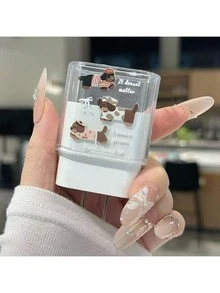 新款 18/20W 耐用充电线保护套套装，狗狗波点图案，TPU 保护壳，兼容 16/15/13/14 充电器，防断裂线缆整理器 - 彩色 - 查看 8