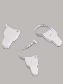 1pc 3D Auto-Retractable Y-Shape Waist Circumference Ruler, Soft Leather Material, Centimeter Measurement, Suitable For Fitness, Body Measurement, Tailoring, Sewing, Handicrafts - Multicolor - View 6