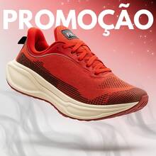 Men's Red Running And Walking Shoes – Comfortable Sport Shoes, Soft Cushioning, For Gym And Everyday Use, Sizes 38 To 43 - 紅色 - 查看 3