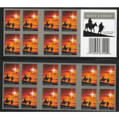 Holy Family (2012) (100 Sheets), First Class Stamps, Forever Stamps, Forever Postage, Fine Decorative Stickers, Special Offers, Collectibles, Holiday Celebrations, Mainland US Warehouse