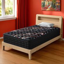 DreamFit Colchón Híbrido,Colchon Individual │Matrimonial│ Queen Size Espuma de Alta Densidad Memory Foam En Caja,Ortopedico,Ergonomicas,Antibacteriana,Antiácaros,Transpirabilidad,Antialérgico,Resistente a la humedad, En Caja,Alivio de Presión y Extremadamente Cómodo,Firmeza media,Certificado CertiPUR-US®, Colchones Espuma, Colchones Resortes - Negro - Ver 14