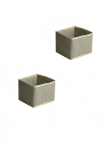 Hộp đựng quần áo không dệt PP chất lượng cao, có thể giặt, gấp gọn, không mùi, nhiều màu sắc và kích cỡ. Hộp đựng quần áo không dệt có khóa kéo đáy, có thể gấp gọn để cất giữ và sắp xếp đồ chơi, quần áo và các vật dụng khác. - Màu Xám nhạt - Xem 12