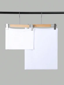 2pcs Women Scarf & Beanie Set, Versatile Underscarf Cap Combo, Hijab Middle East Abaya Matching, Elastic Beanie & Chiffon Scarf Casual Outfit - White - View 4