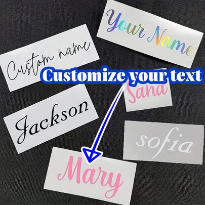 ملصقات مخصصة، مناسبة لتخصيص زجاجات المياه والأكواب والأكواب والأجهزة المحمولة. ديكورات ملصقات مخصصة، لوازم حفلات عيد الميلاد والمناسبات العامة مناسبة للمنزل والمكتب والأعمال والديكور التجاري والهدايا. هدايا التخرج