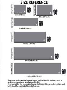 1入組矽膠廚房地墊，具有精緻的純色設計，防疲勞和緩衝，吸水快乾，底部有防滑橡膠，適用於廚房、浴室、門廳、洗衣間等場所，裝飾房間
