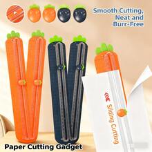 Cartoon A3 Carrot Shaped Paper Cutter, Double-Sided Small Cutting Mat Board, Art & Student Supplies - one-size - View 8