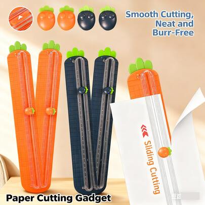 Cartoon A3 Carrot Shaped Paper Cutter, Double-Sided Small Cutting Mat Board, Art & Student Supplies