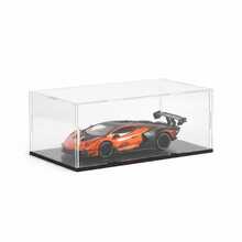 Transparent Acrylic Display Case, 50 Size Options Available, DIY Assembly, Suitable For Models, Building Blocks, Crafts, Souvenirs Display And Dust Protection - 5mm Black PVC Base - View 4