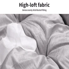 Pet Bed Dog Cat Calming Beds Warm Soft Plush Washable Cushion Navy L, Dog Bed With NonSlip Bottom And PP Cotton, Lar...