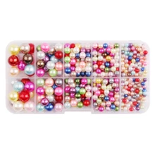 Pearl Handmade Beading Embellishment Tool Kit, Pearl Rivet Fixing Machine, DIY Handmade Pearl Inlay Machine, Includes Beads, Rivets, Screws, Tweezers, Wrench, Tray, Suitable For DIY Crafts, Jewelry Making