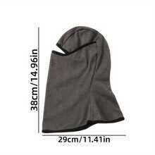 Winter Cycling Balaclava Ski Mask, Warm Fleece Face Cover For Mountain Biking, Outdoor Riding, Motorcycle, Skiing, Unisex - Multicolor - View 2