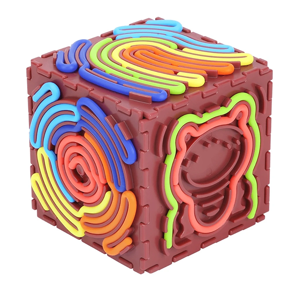 3D Silicone Sensory Activity Board, Cube Toys For Autism Anxiety Relief ...