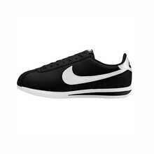 Nike Cortez Men's Classic Sneakers Vintage Running Shoes Casual Sneakers - Black/White - 查看 2