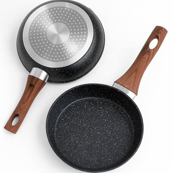 Frigideira Cerâmica NanoGranito Antiaderente 20cm Chega de Óleo!