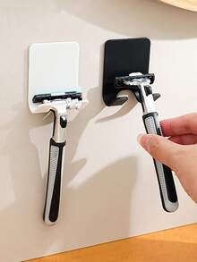 Shower Razor Holder, 1 Razor Holder, Shower Razor Holder, Sturdy And Durable Waterproof Hook, Suitable For Almost All Brands Of Razors. Perfect For Hanging Razors, Towels, Shower Brushes, Kitchen Utensils, Loofahs, Hats, Bathrobes, Keys, Etc. - Multicolor - View 7