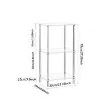 Transparent Acrylic Side/Bedside Table, Coffee And Magazine Storage Desk, Suitable For Living Room, Bedroom, Sofa Space Decoration