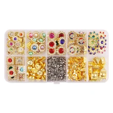 Pearl Handmade Beading Embellishment Tool Kit, Pearl Rivet Fixing Machine, DIY Handmade Pearl Inlay Machine, Includes Beads, Rivets, Screws, Tweezers, Wrench, Tray, Suitable For DIY Crafts, Jewelry Making