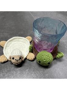 1pc Unique Turtle Shaped Coaster, Ideal As Housewarming Gift, Holiday Gift, Christmas Gift For Teachers, Friends, Mothers