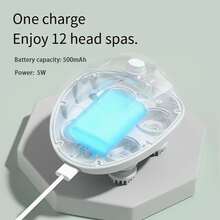 Electric Head Massager, All-Round Massage, USB Charging, 360° Head Massage, Dragon Claw Massage, The Most Ideal Holiday Gift - Multicolor - View 3